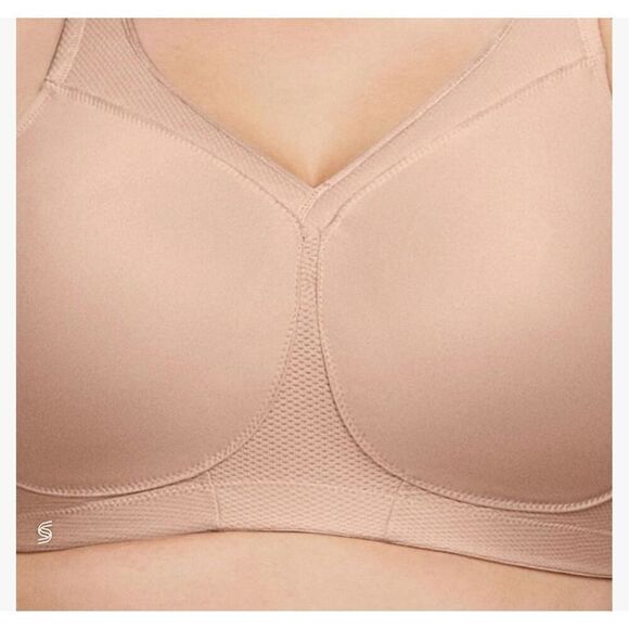 NEW Glamorise Plus Size MagicLift Seamless Sports Bra Wirefree 42G - Picture 3 of 8